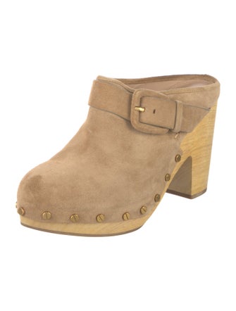 Veronica Beard Suede Mules