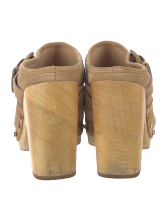 Veronica Beard Suede Mules