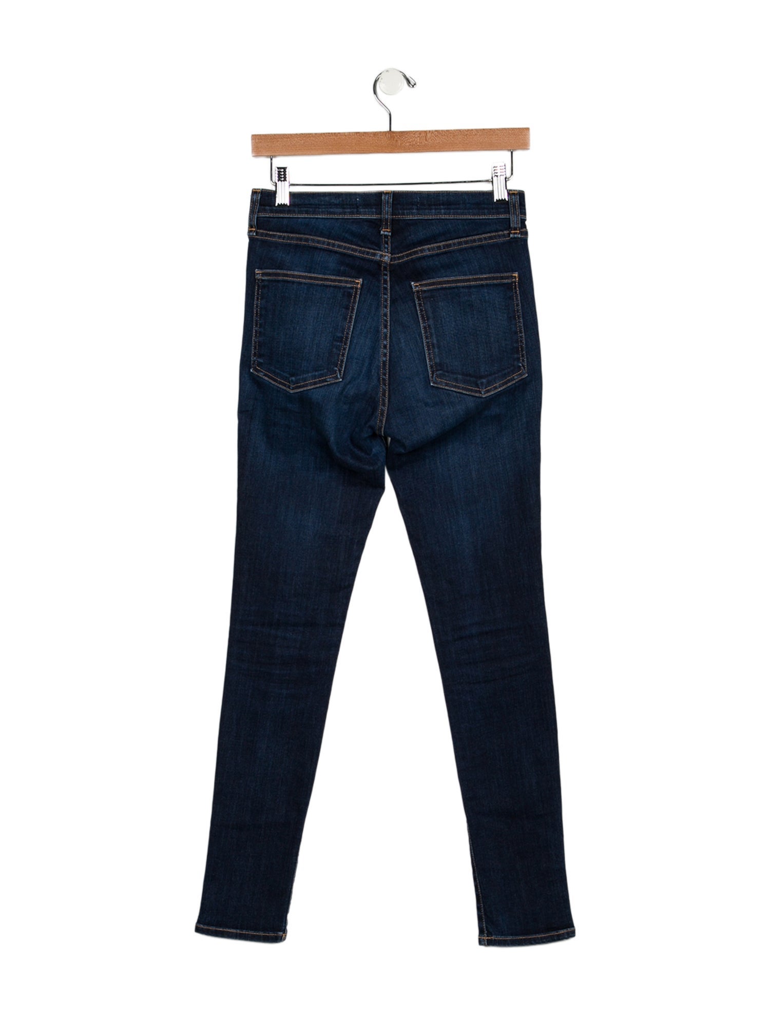 Veronica Beard Mid-Rise Skinny Leg Jeans