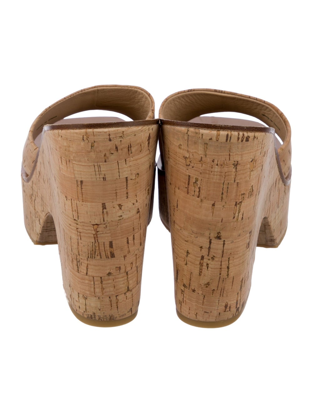 Veronica Beard Slides Neutrals Platform - image 4