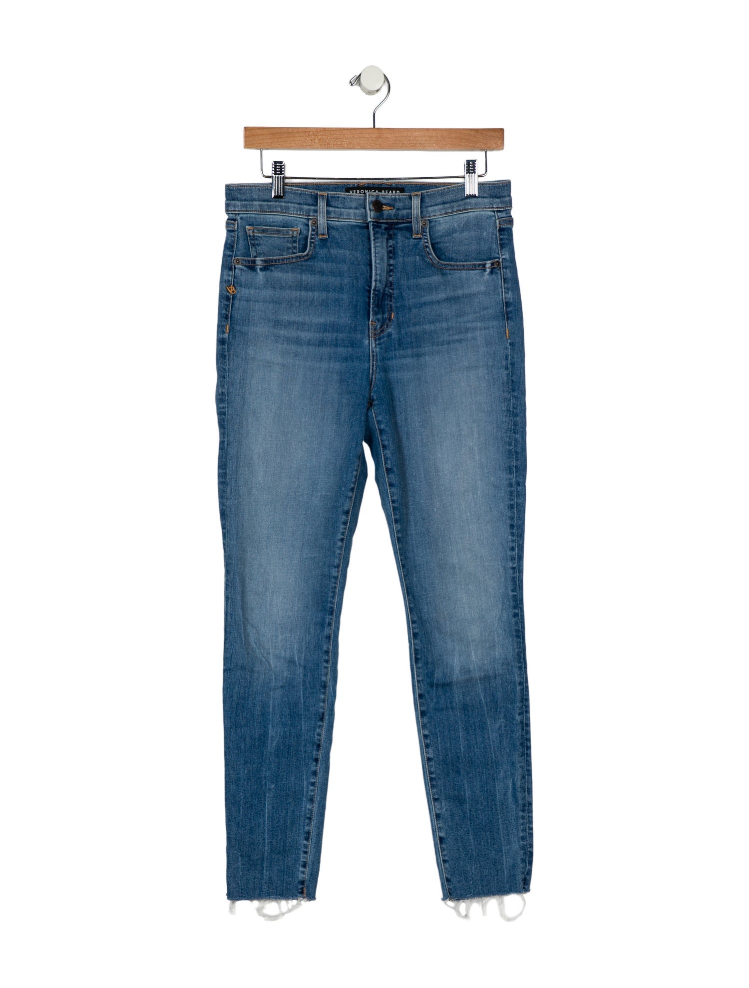 Veronica Beard High-Rise Skinny Leg Jeans