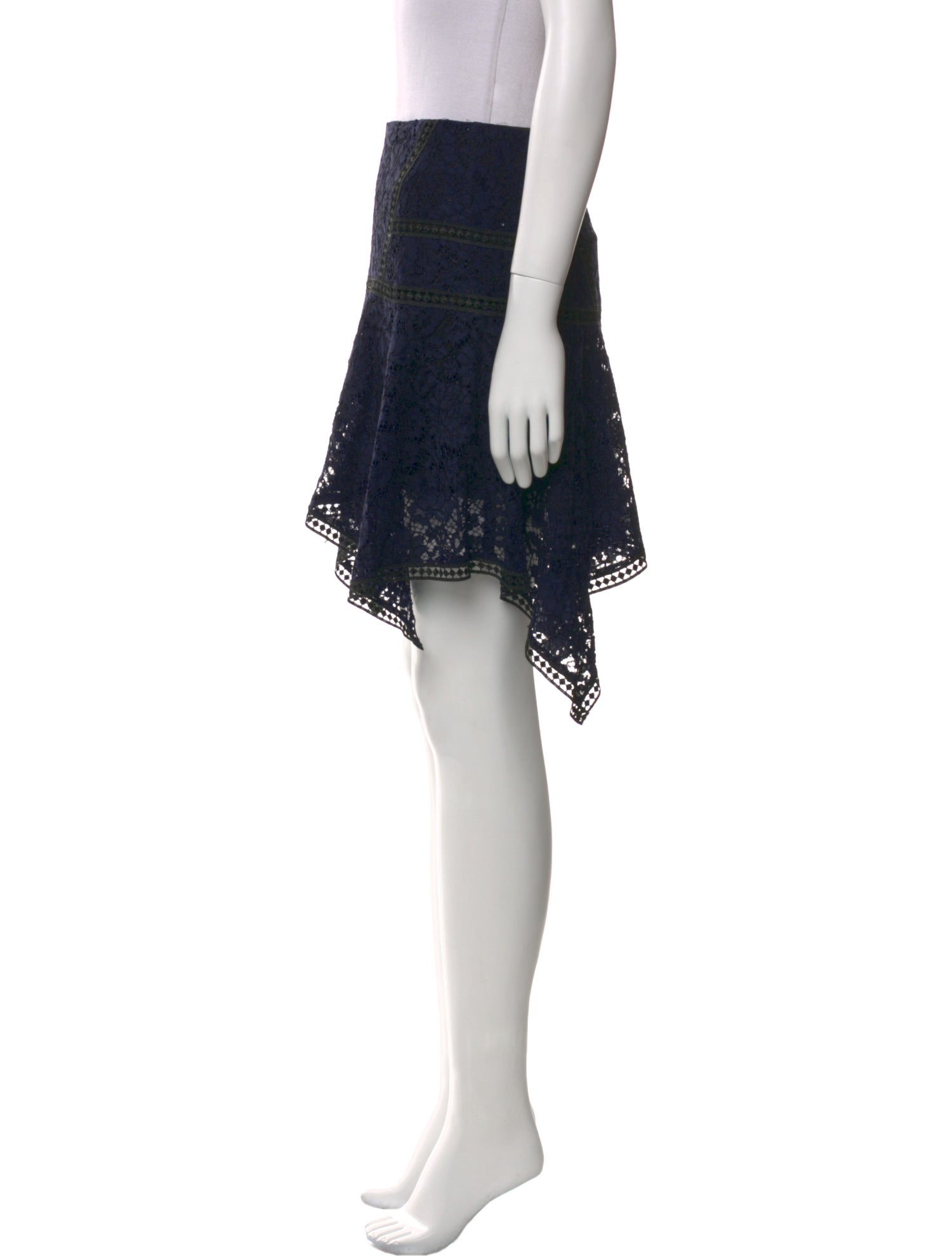 Veronica Beard Nylon Mini Skirt