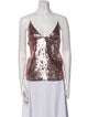 Veronica Beard Sequin Printed Top