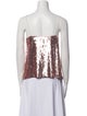 Veronica Beard Sequin Printed Top