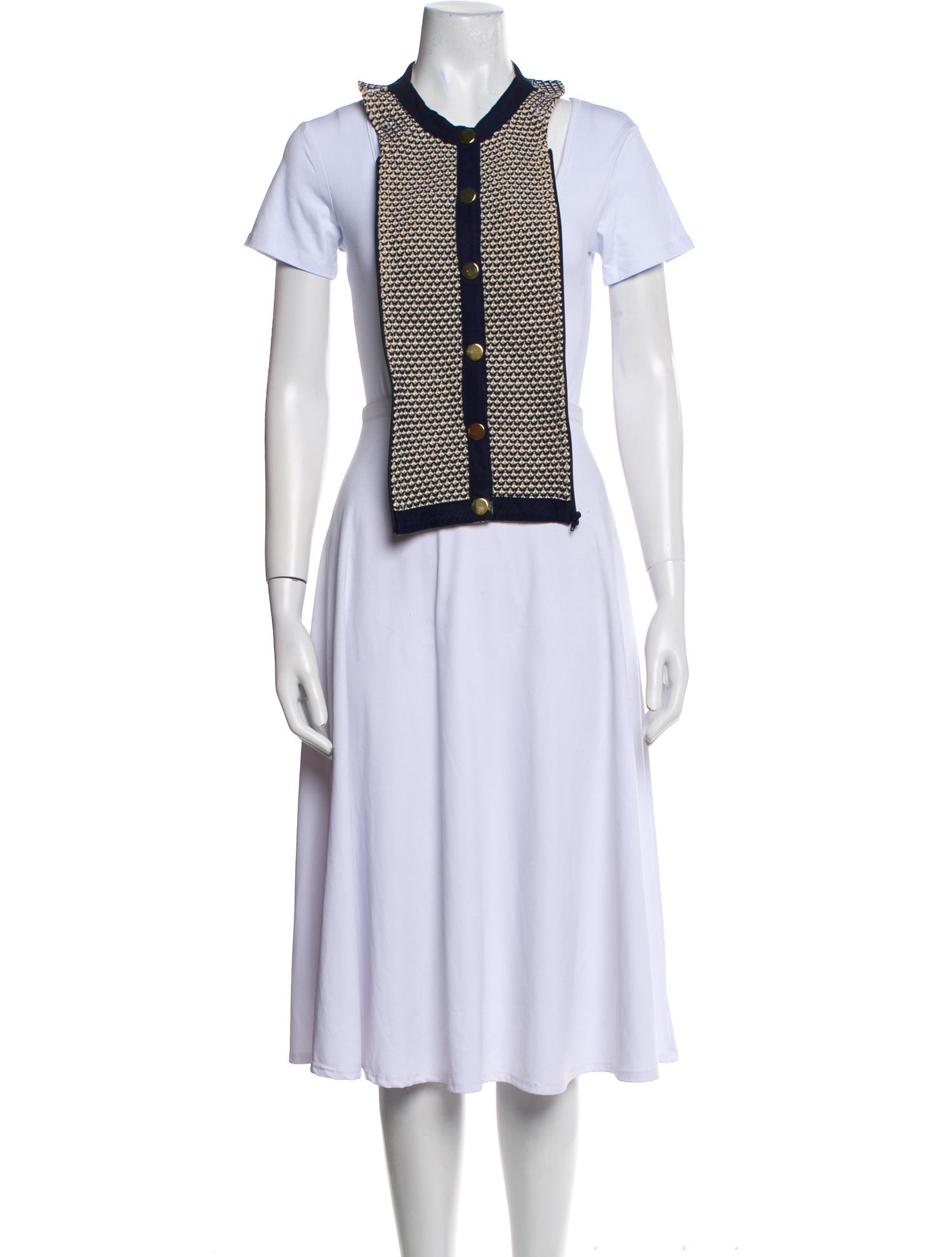 Veronica Beard Printed Dickey