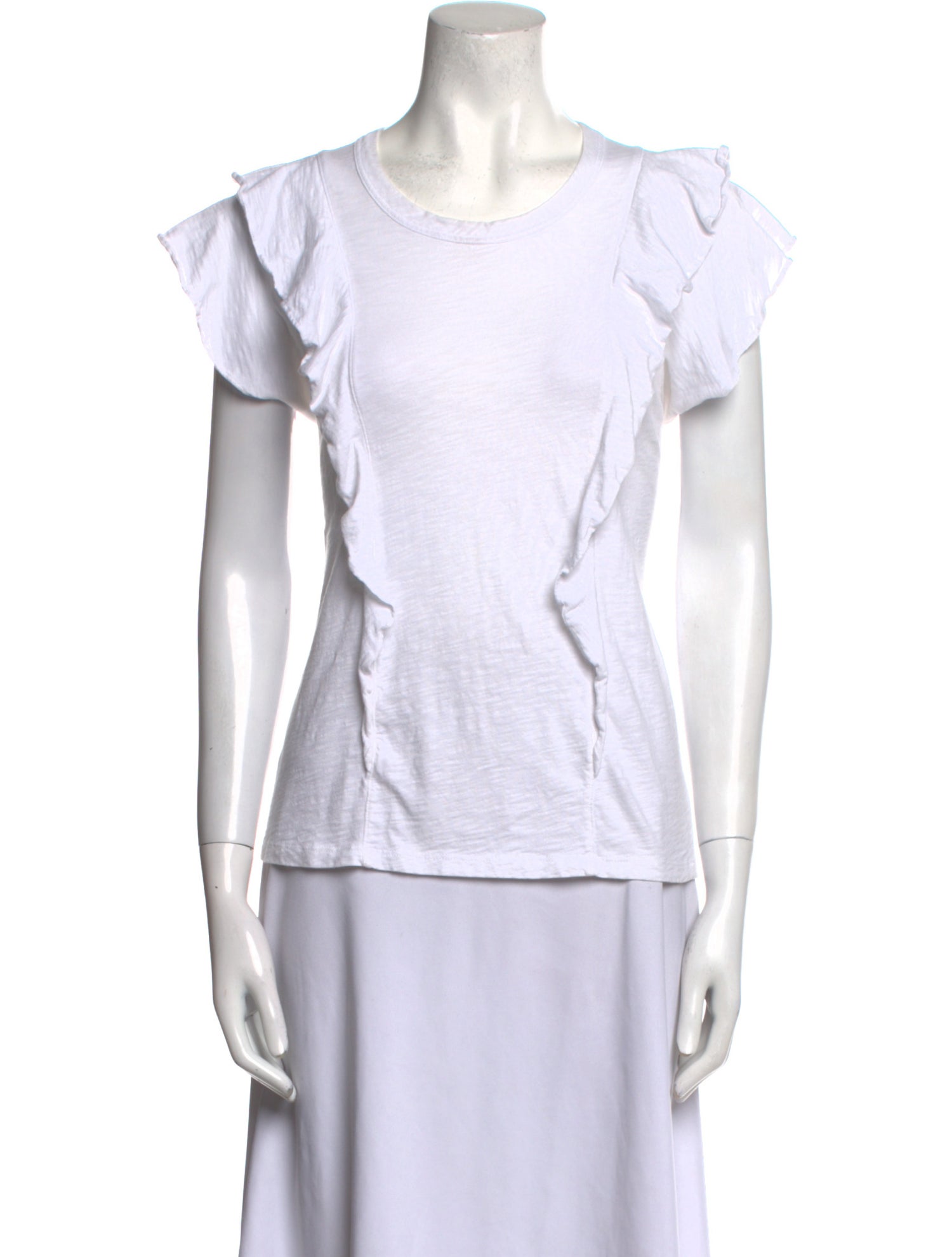 Veronica Beard Crew Neck Short Sleeve T-Shirt