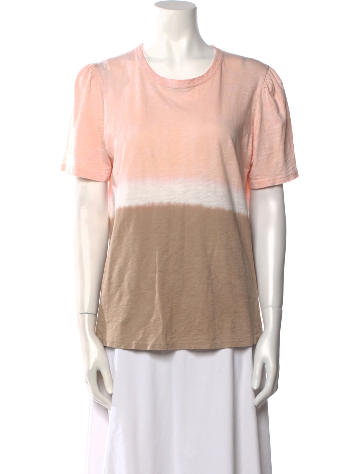 Veronica Beard Scoop Neck Short Sleeve T-Shirt