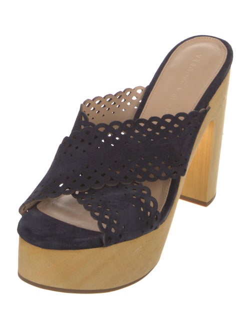 Veronica Beard Suede Slides