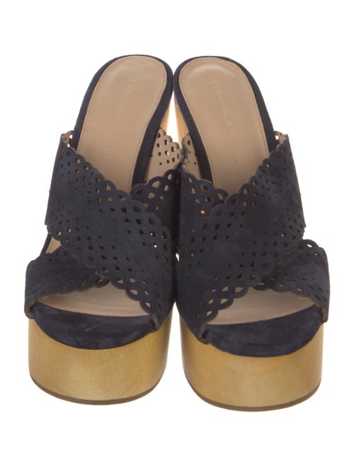 Veronica Beard Suede Slides