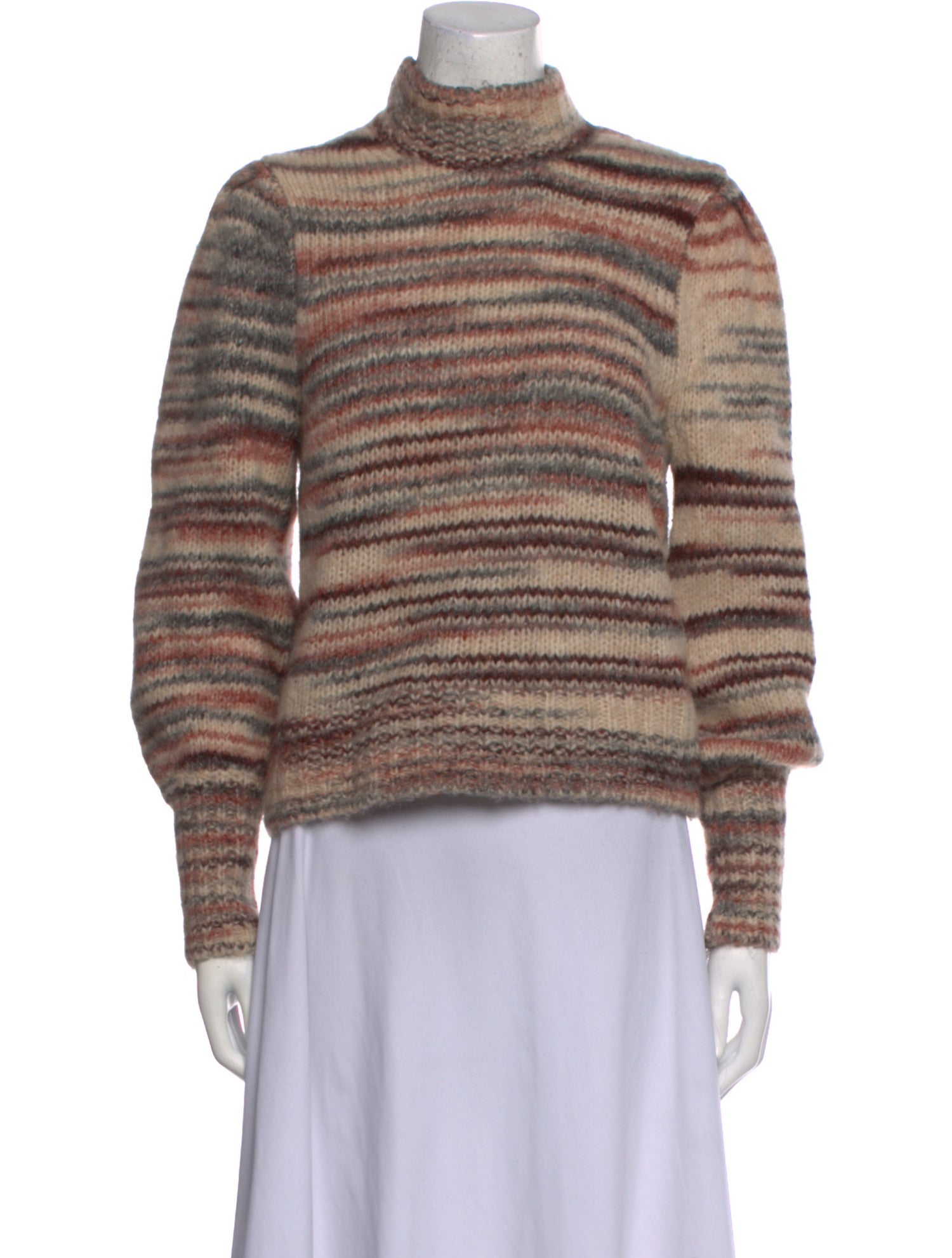 Veronica Beard Alpaca Striped Sweater