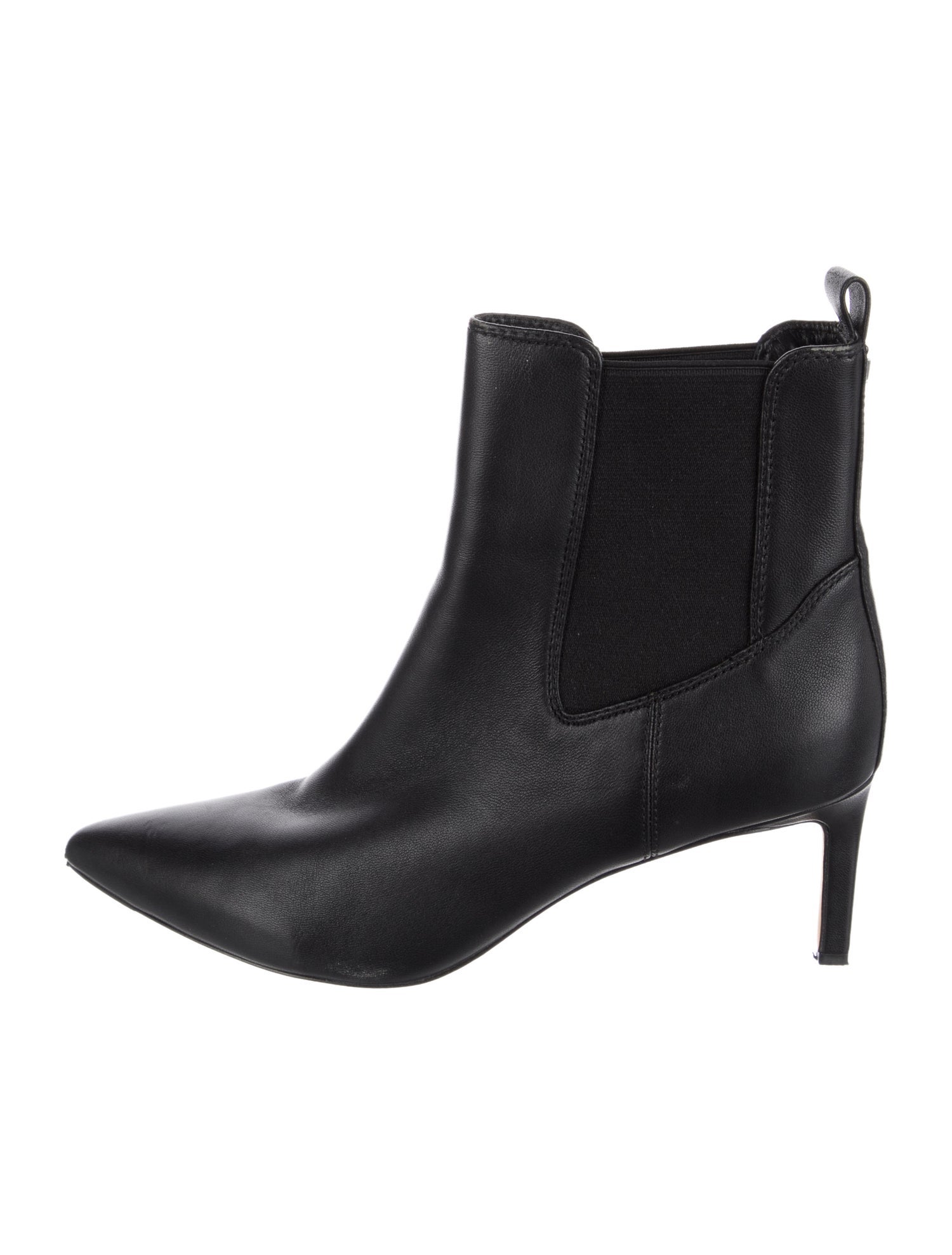 Veronica Beard Leather Chelsea Boots