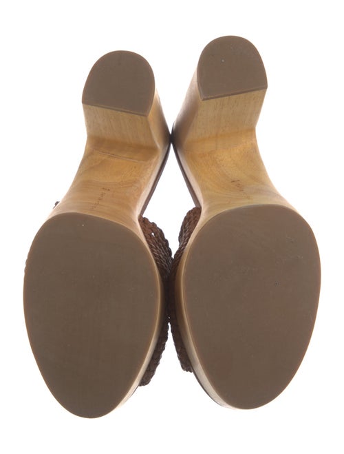 Veronica Beard Guadalupe Leather Slides