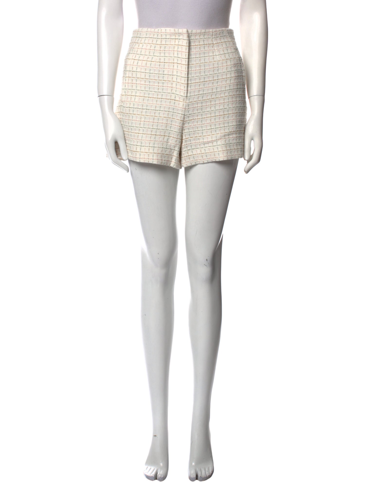 Veronica Beard Tweed Pattern Mini Shorts w/ Tags