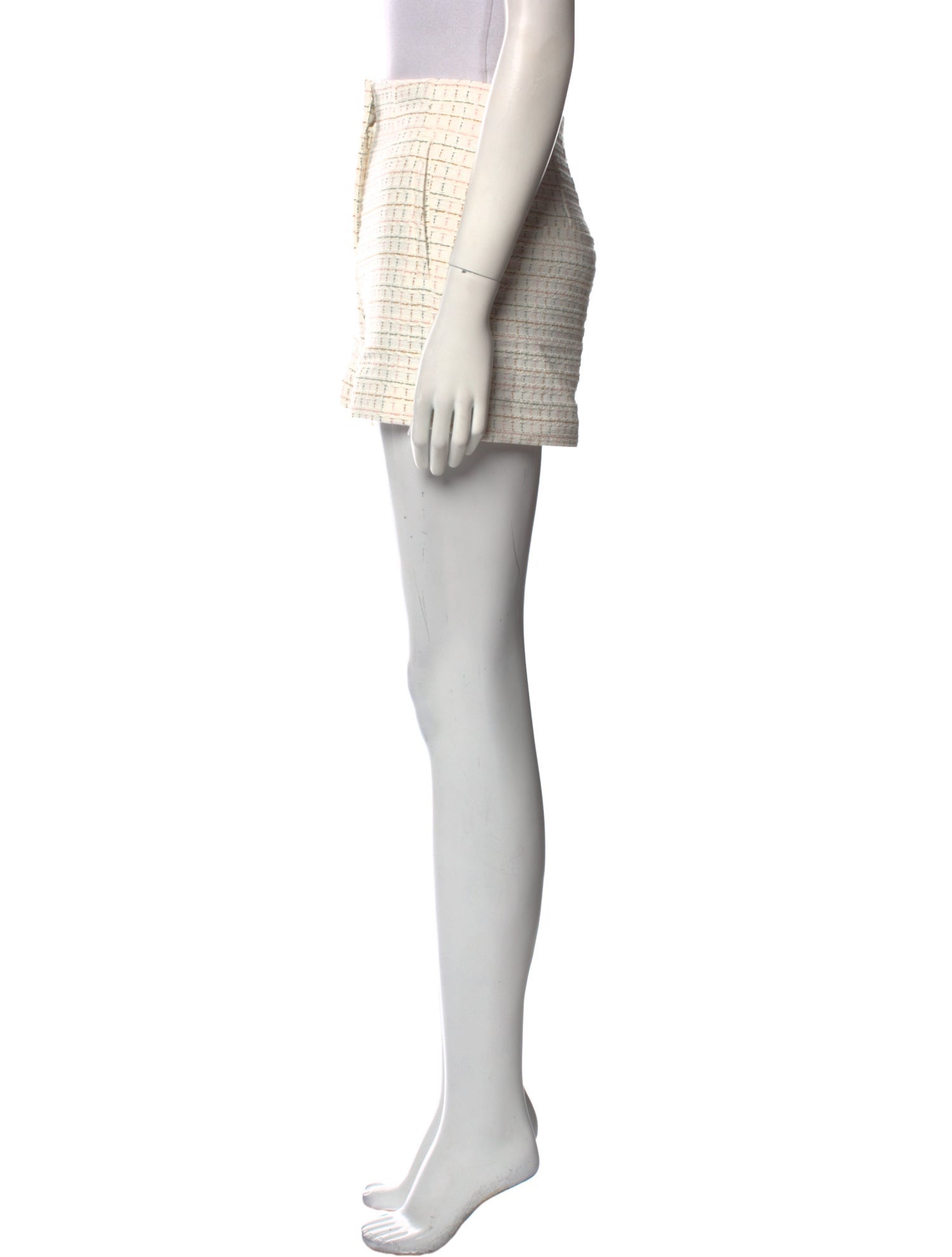 Veronica Beard Tweed Pattern Mini Shorts w/ Tags