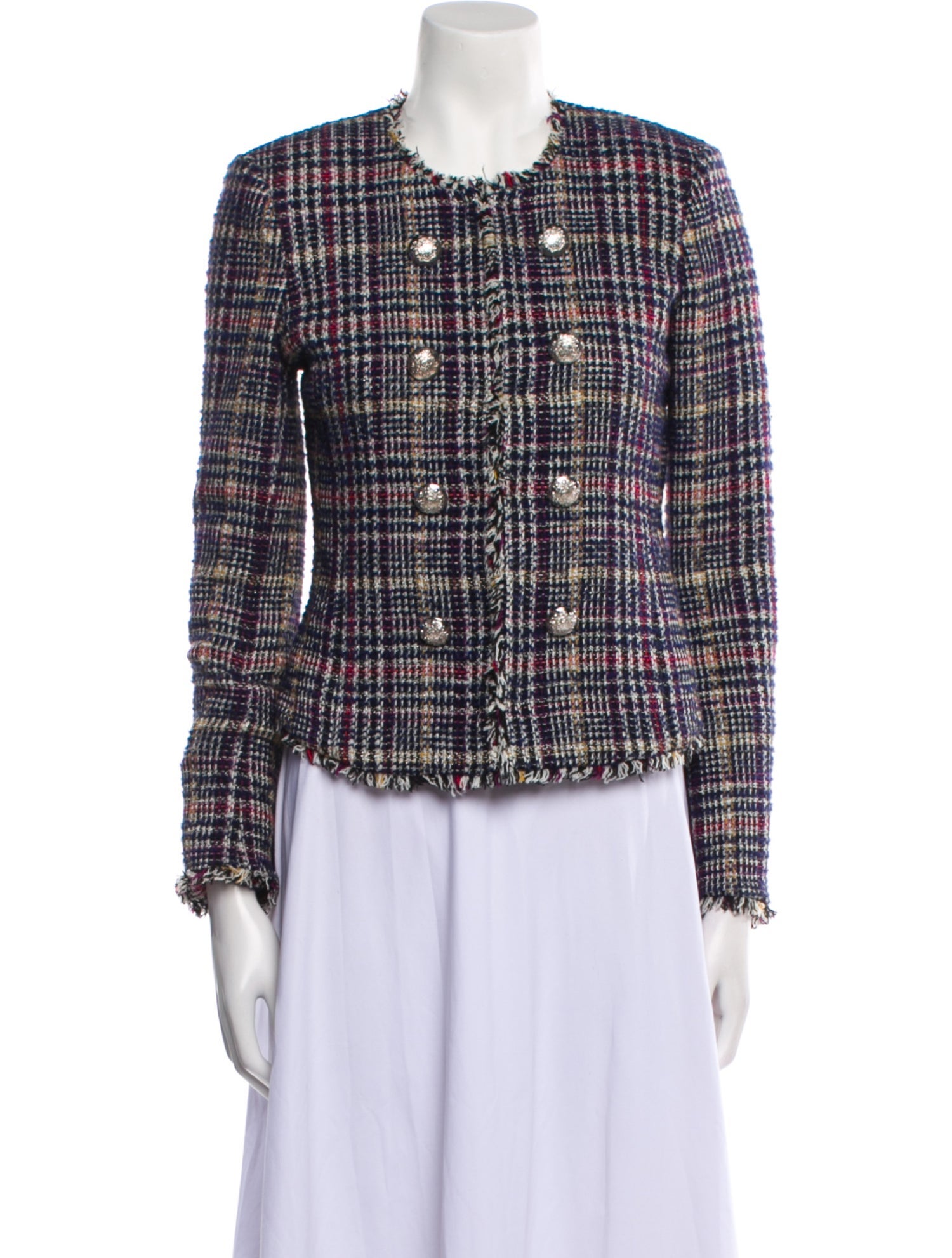 Veronica Beard Tweed Pattern Jacket