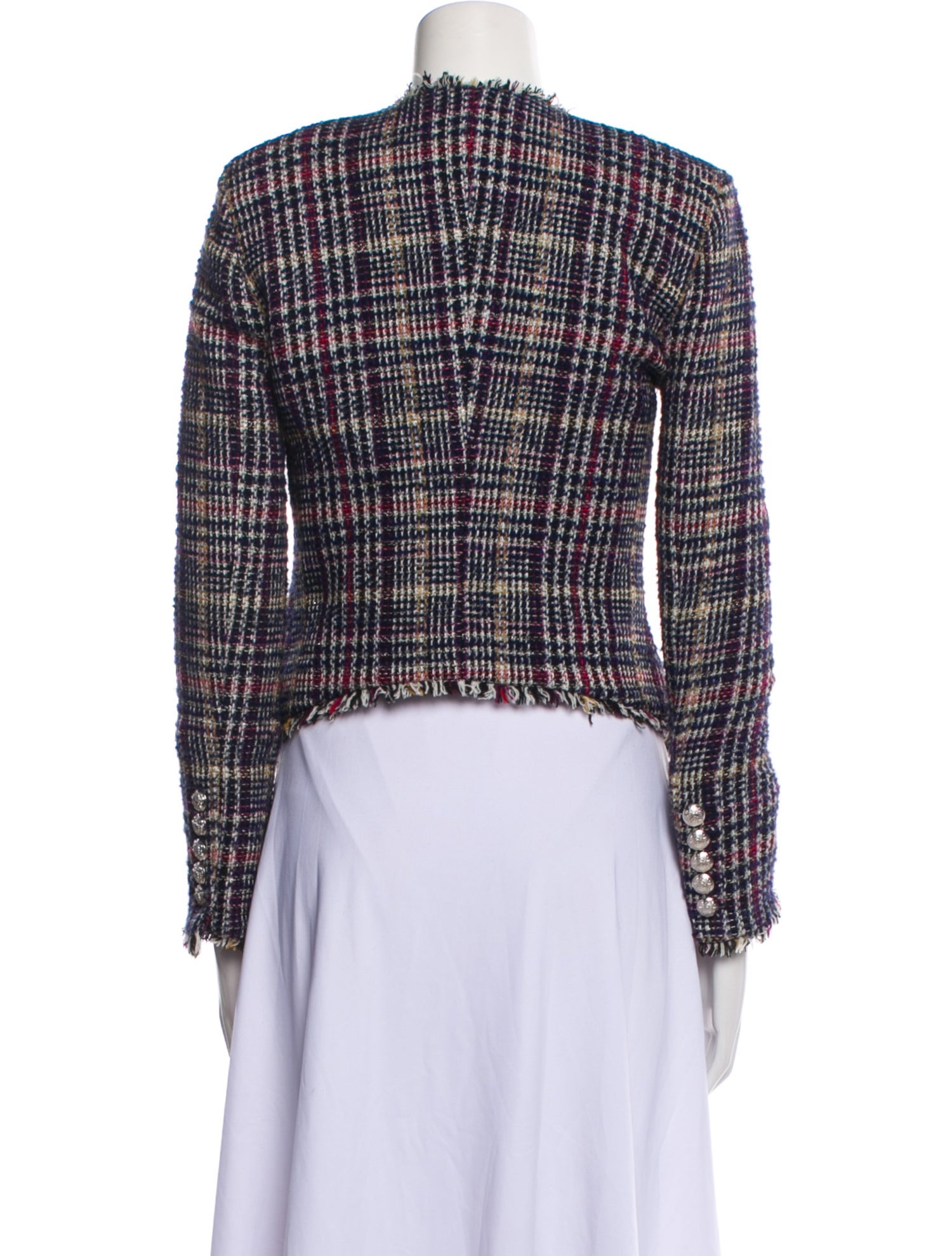 Veronica Beard Tweed Pattern Jacket