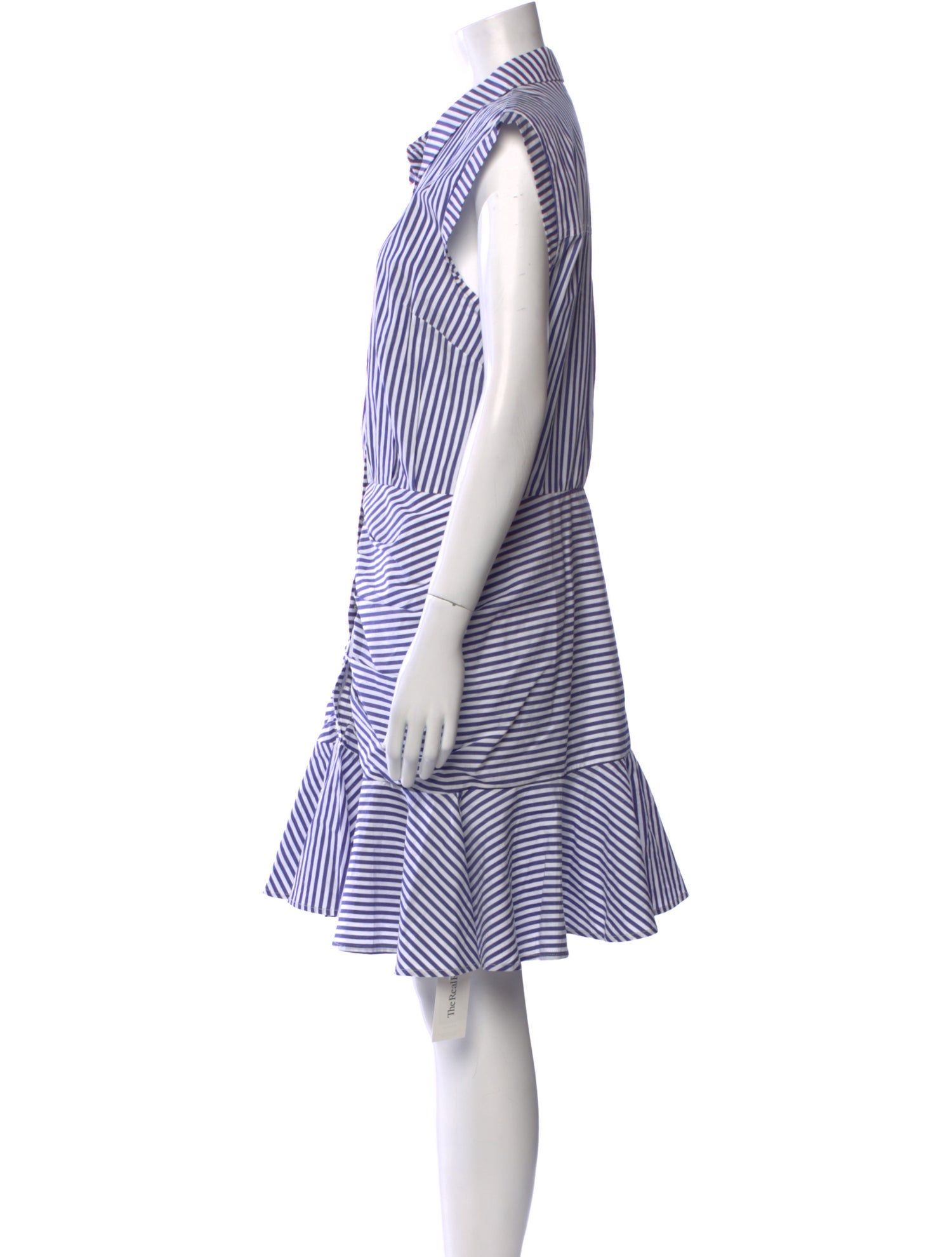 Veronica Beard Striped Knee-Length Dress