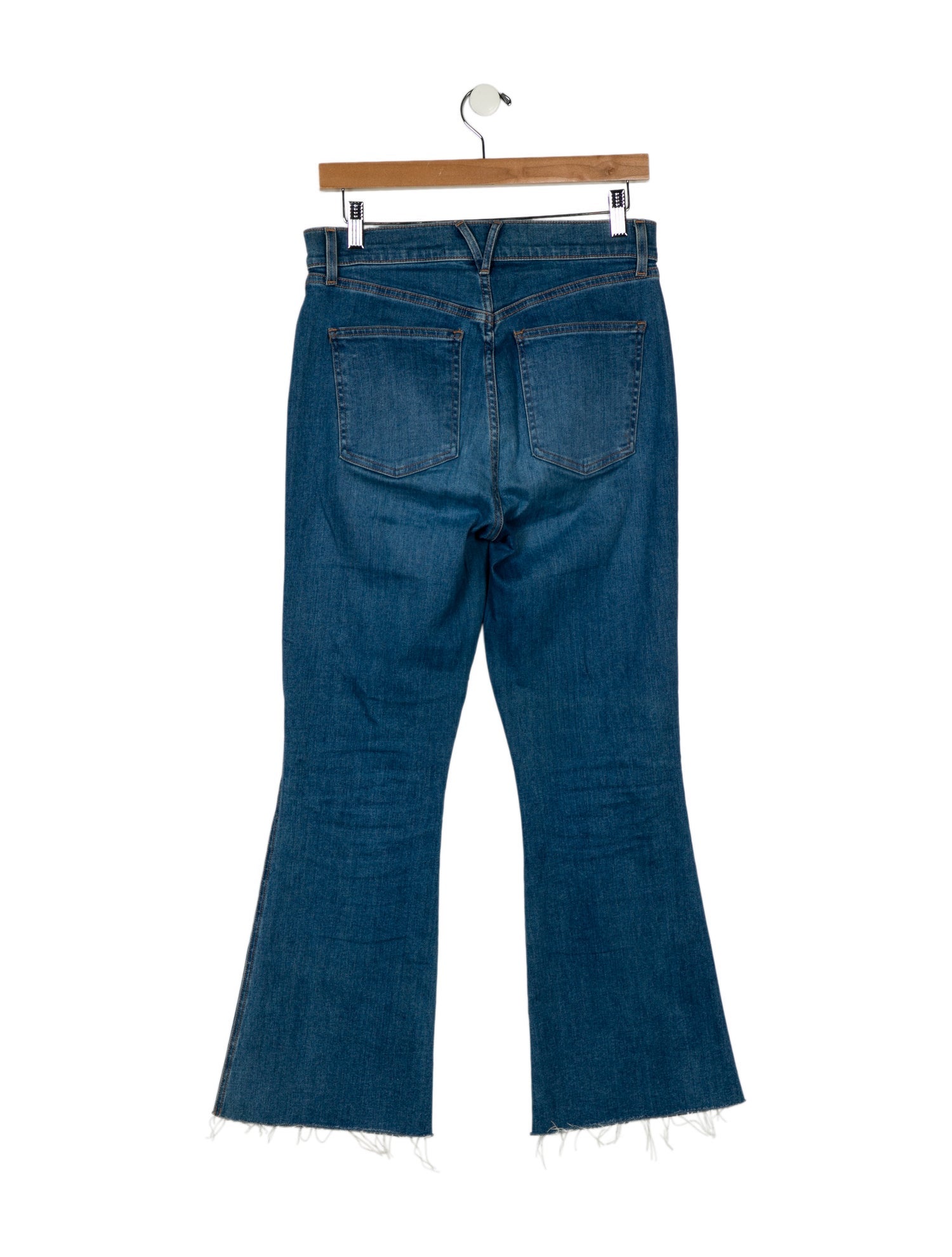 Veronica Beard High-Rise Wide Leg Jeans