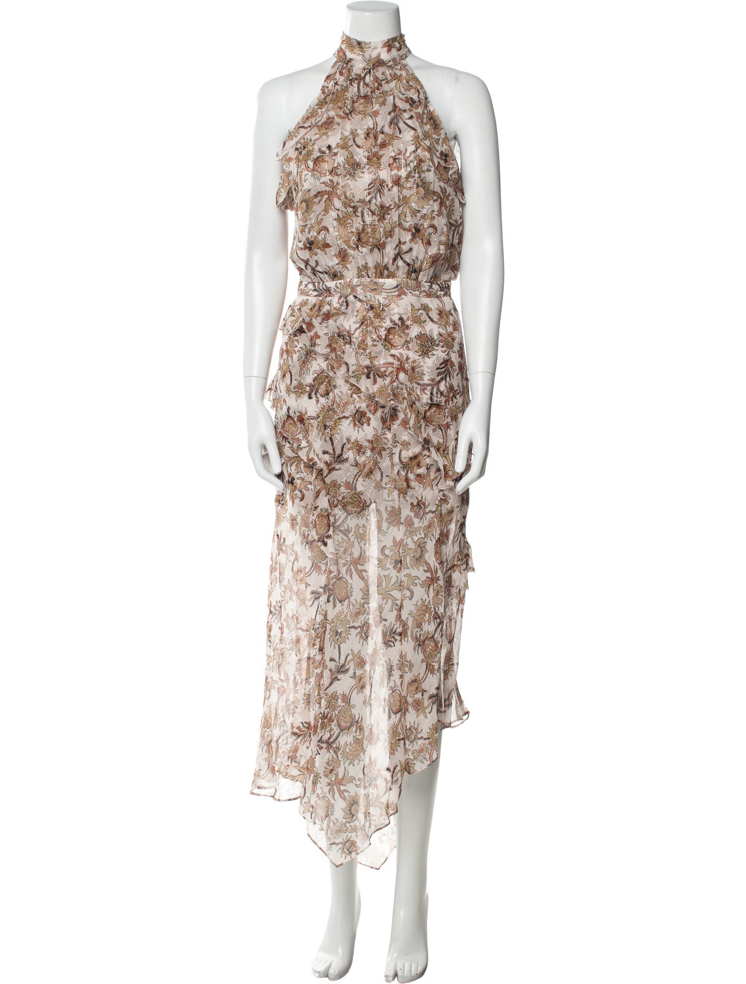 Veronica Beard Silk Long Dress