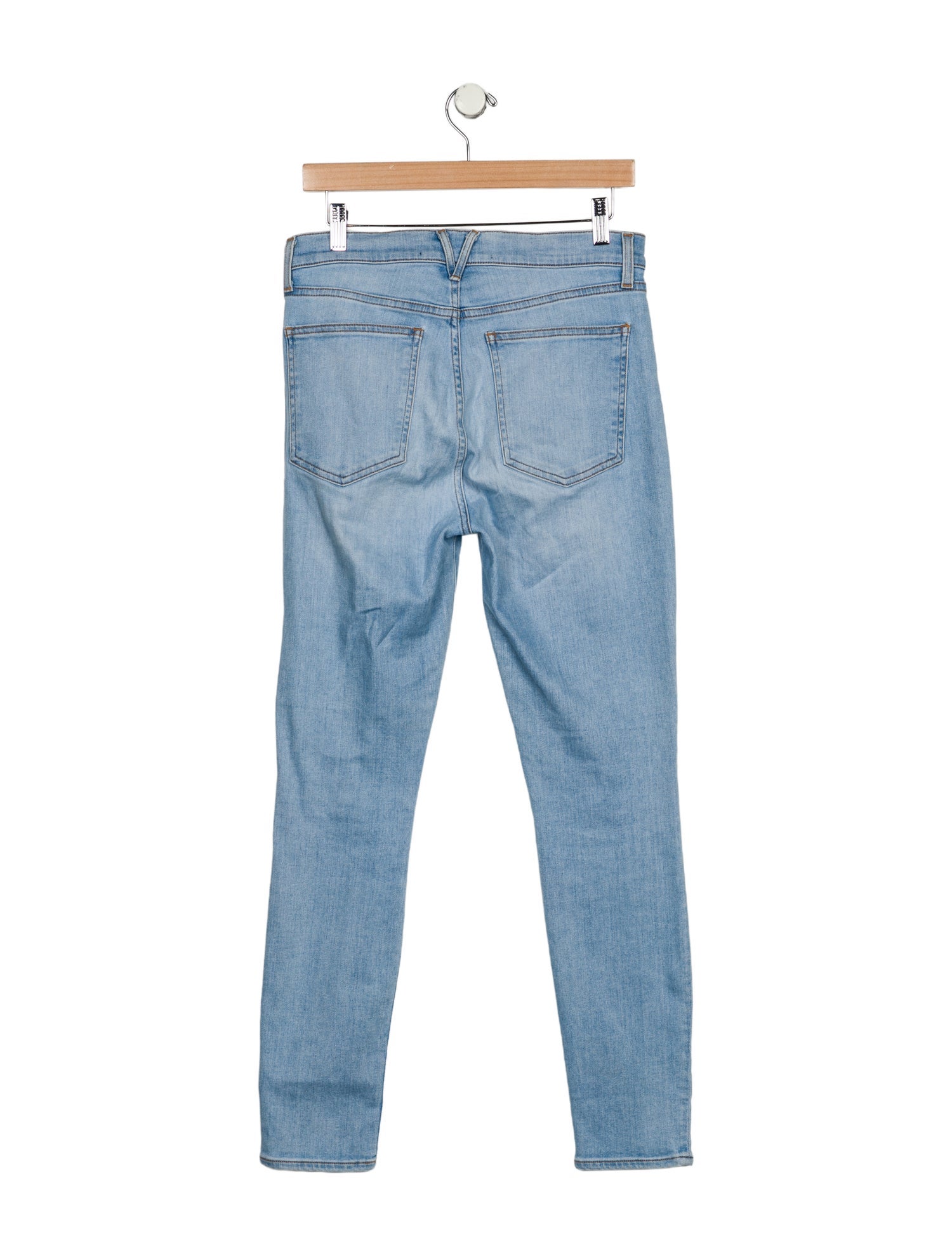 Veronica Beard High-Rise Skinny Leg Jeans