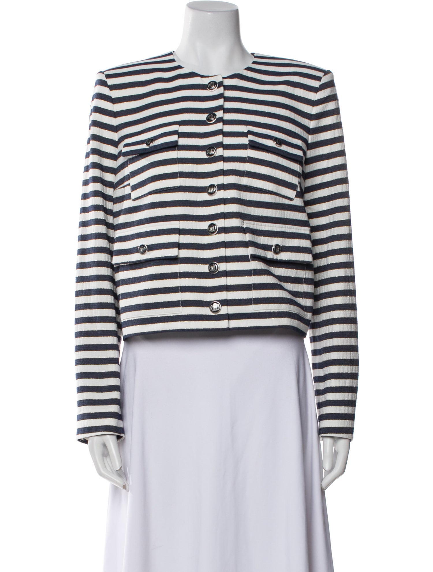 Veronica Beard Striped Evening Jacket w/ Tags