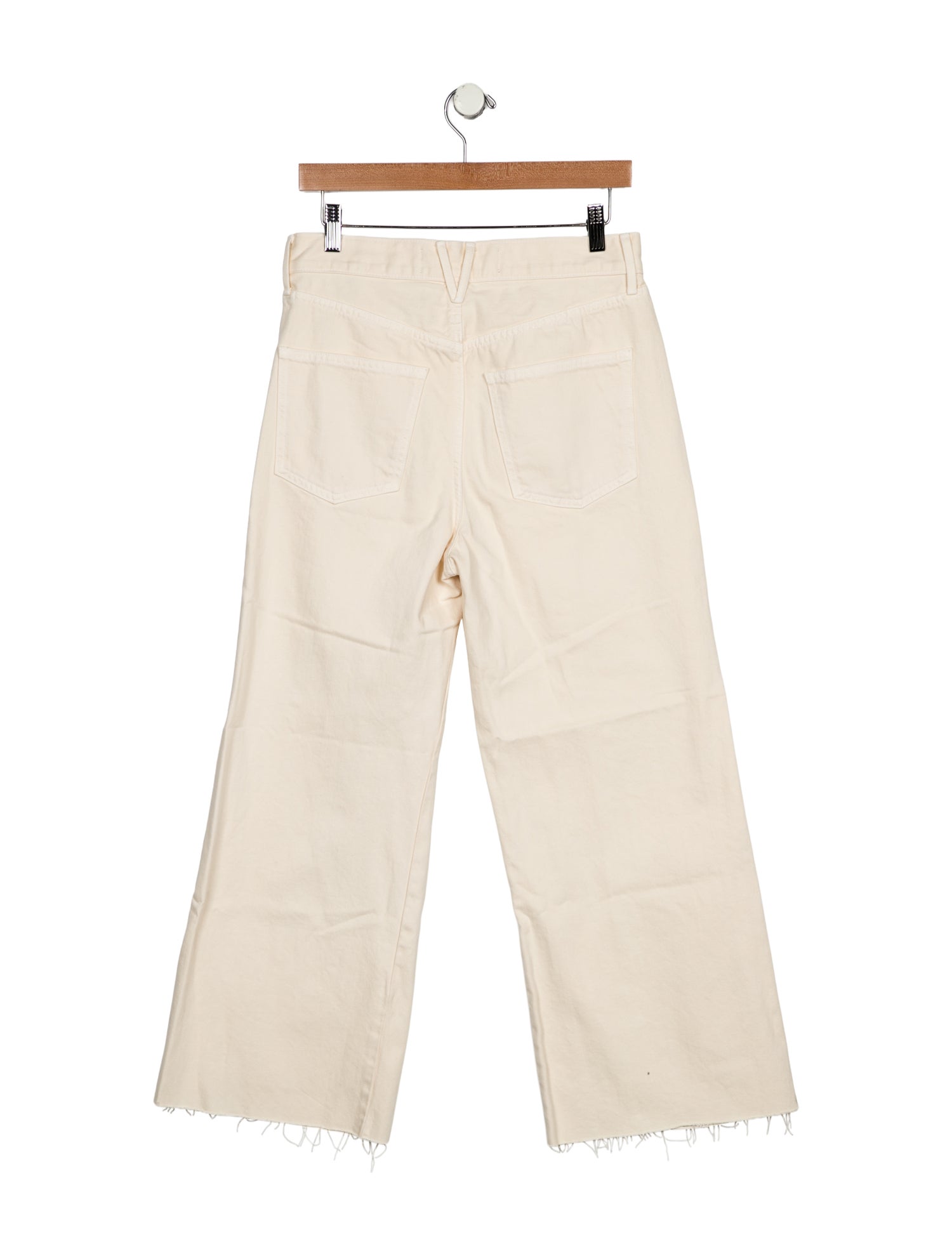 Veronica Beard High-Rise Wide Leg Jeans