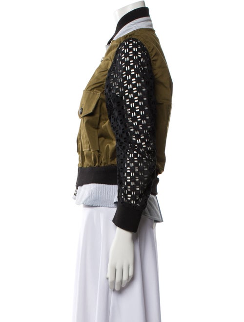 Veronica Beard Printed Bomber Jacket