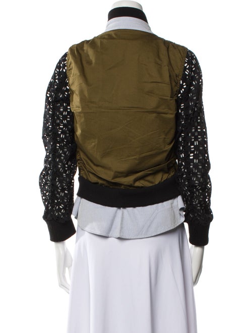 Veronica Beard Printed Bomber Jacket