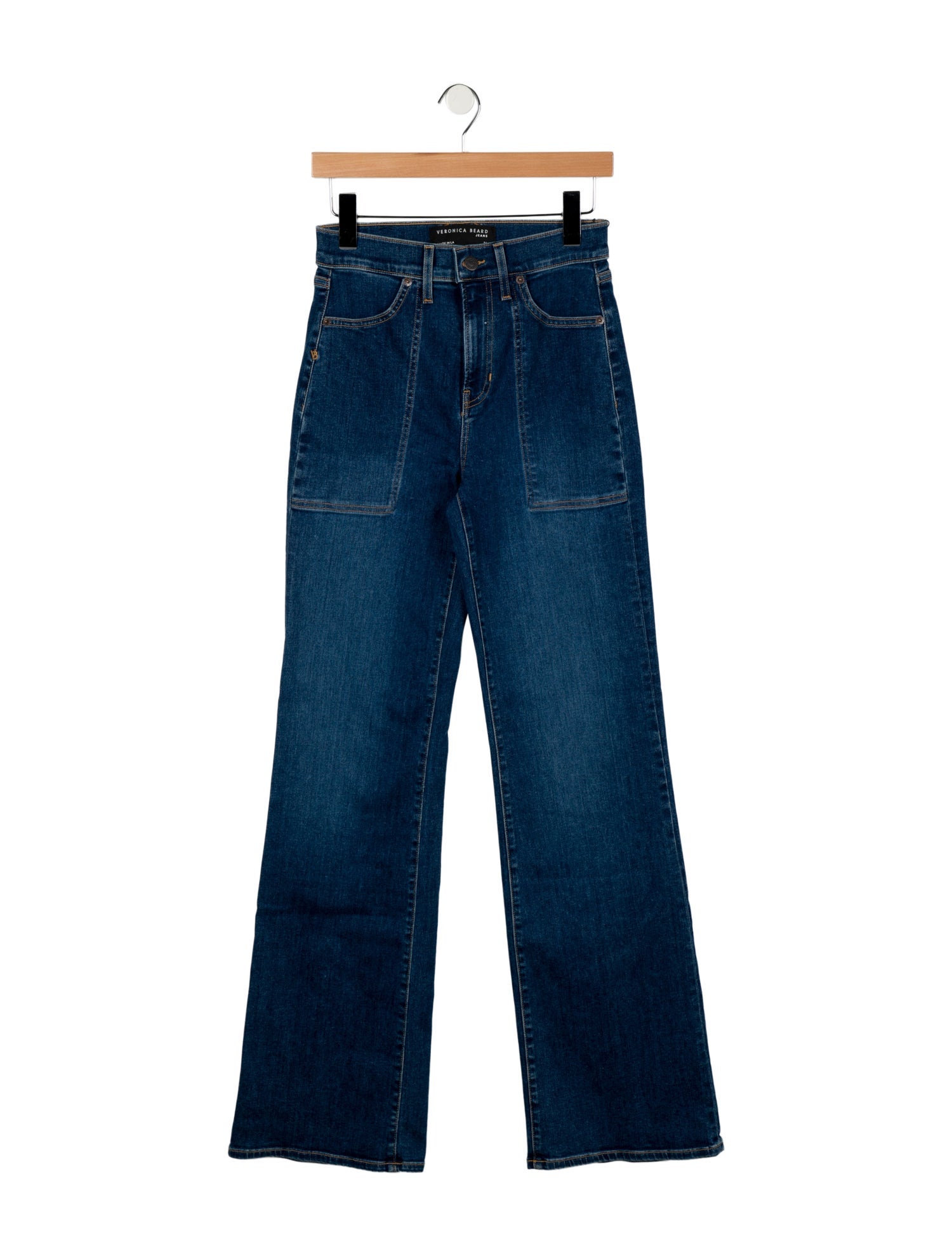 Veronica Beard High-Rise Wide Leg Jeans w/ Tags