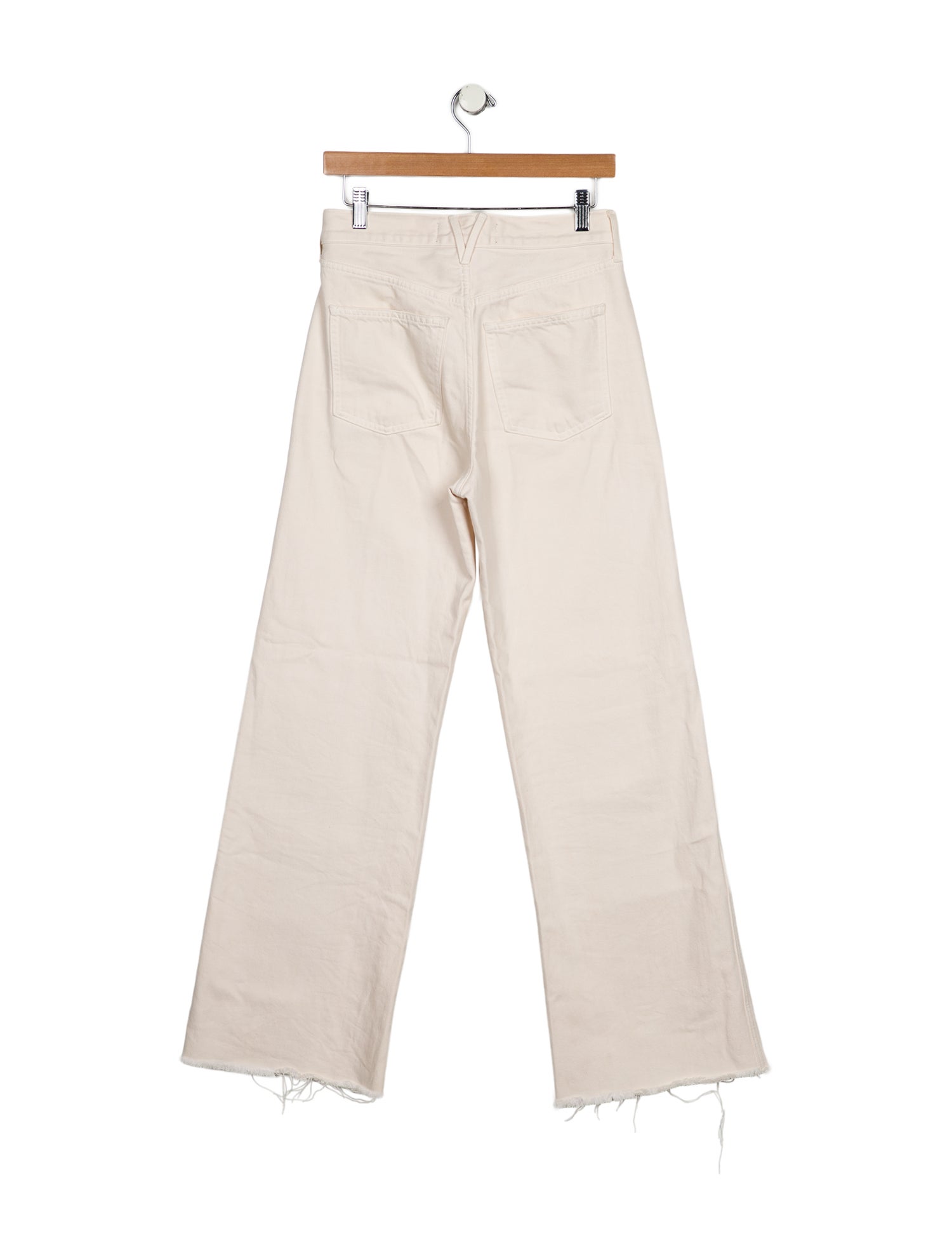 Veronica Beard High-Rise Wide Leg Jeans