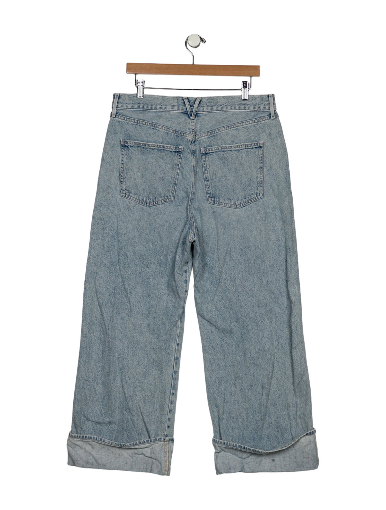 Veronica Beard High-Rise Wide Leg Jeans