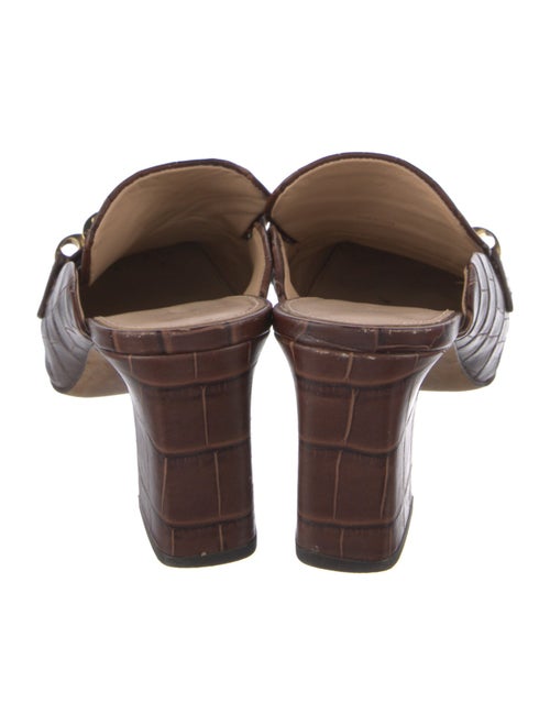 Veronica Beard Leather Mules