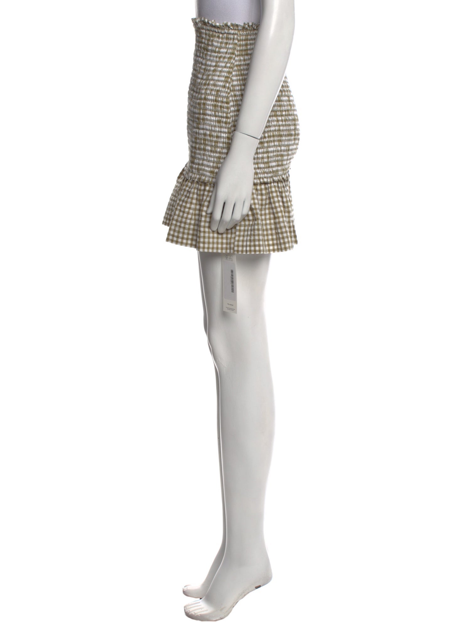 Veronica Beard Plaid Print Mini Skirt w/ Tags