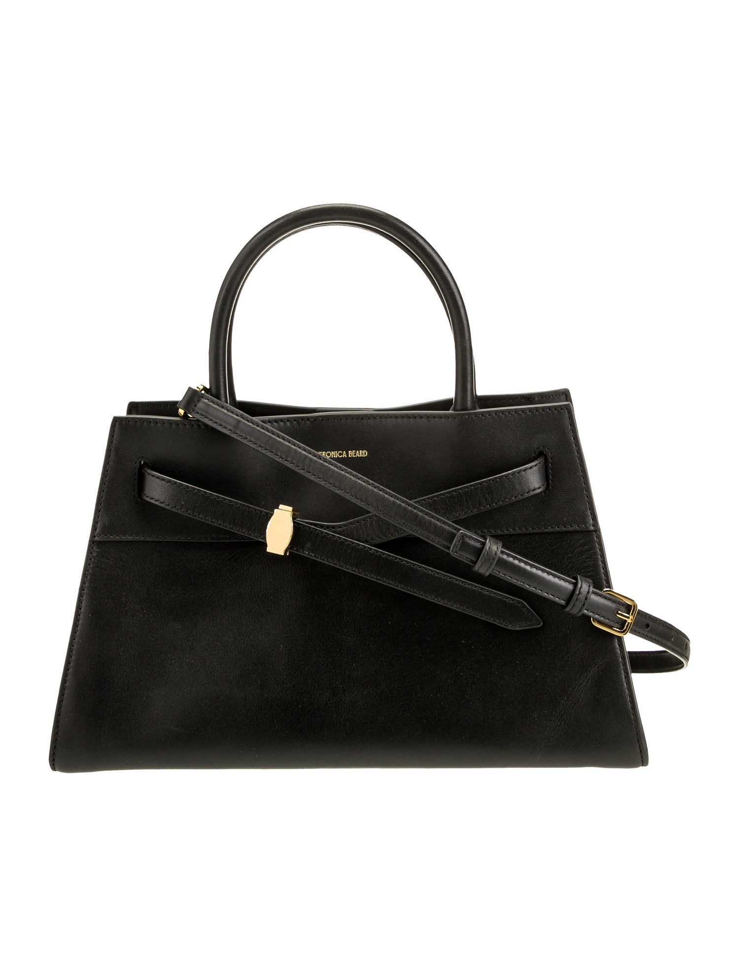 Veronica Beard Leather Top Handle Bag