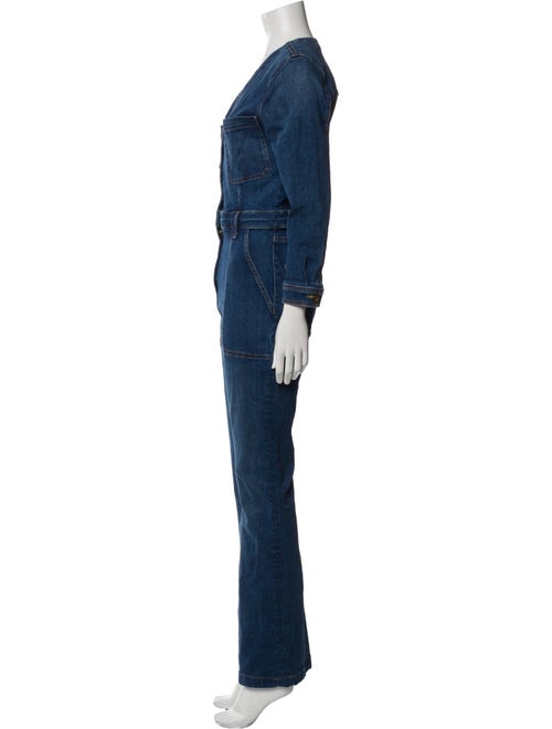 Veronica Beard V-Neck Jumpsuit