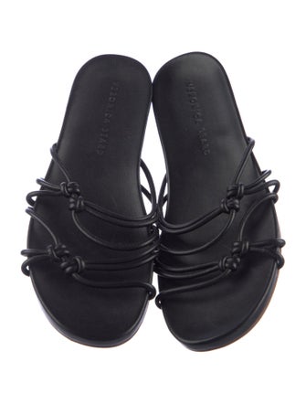 Veronica Beard Leather Slides