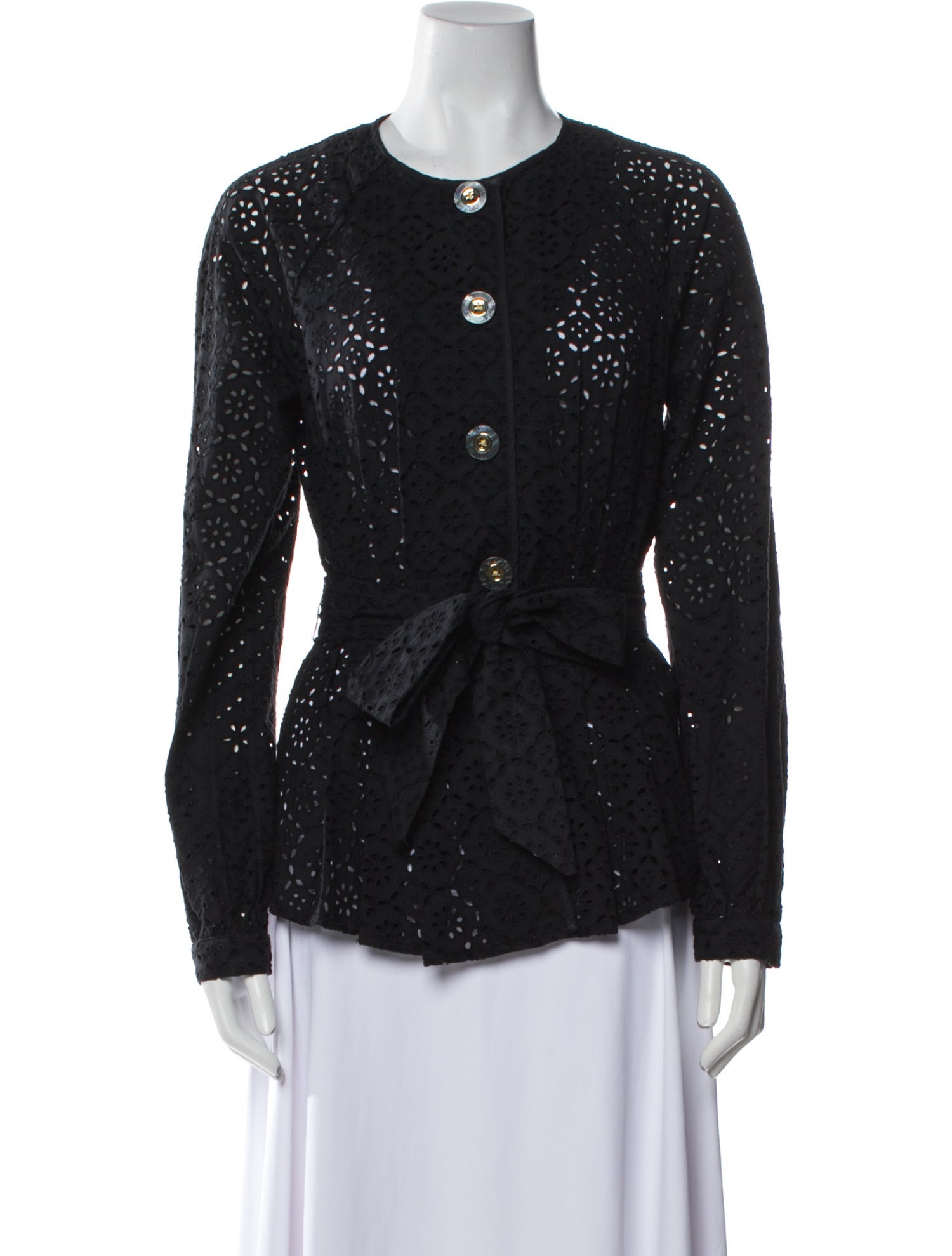 Veronica Beard Tweed Pattern Evening Jacket