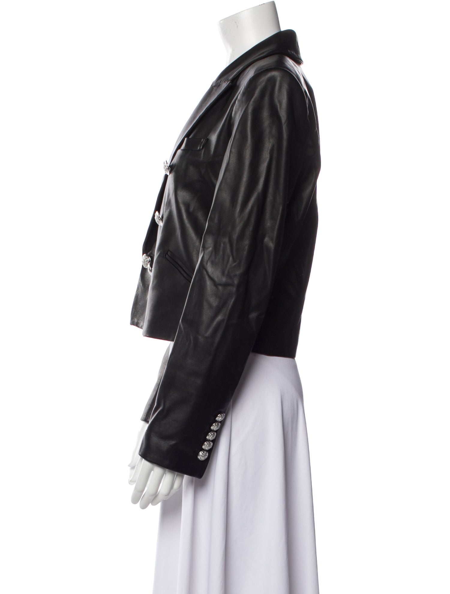 Veronica Beard Leather Blazer