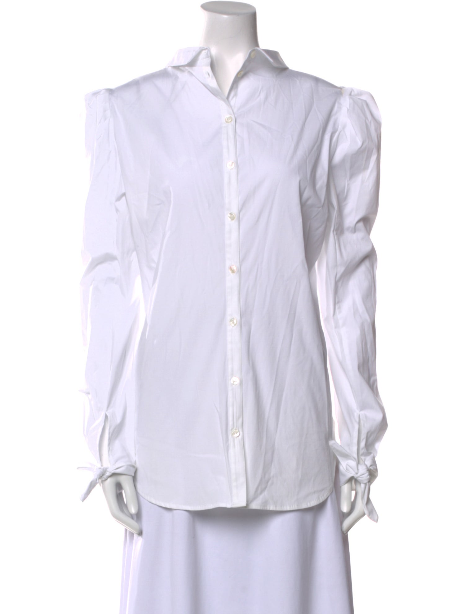 Veronica Beard Long Sleeve Button-Up Top