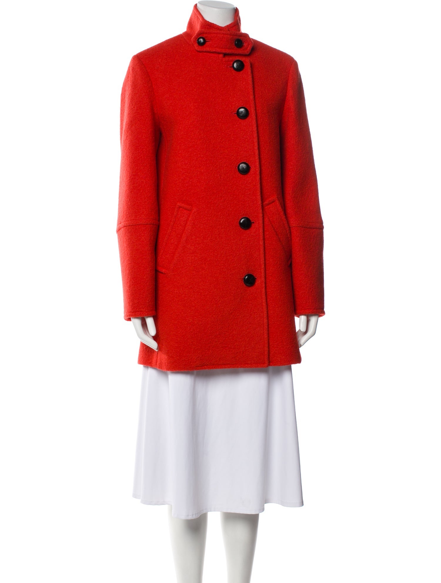 Veronica Beard Virgin Wool Peacoat