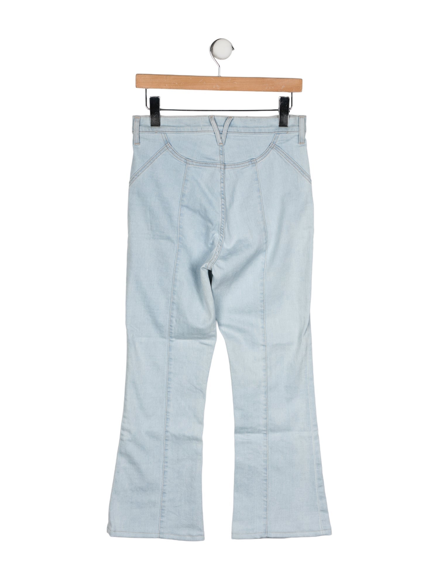 Veronica Beard High-Rise Wide Leg Jeans