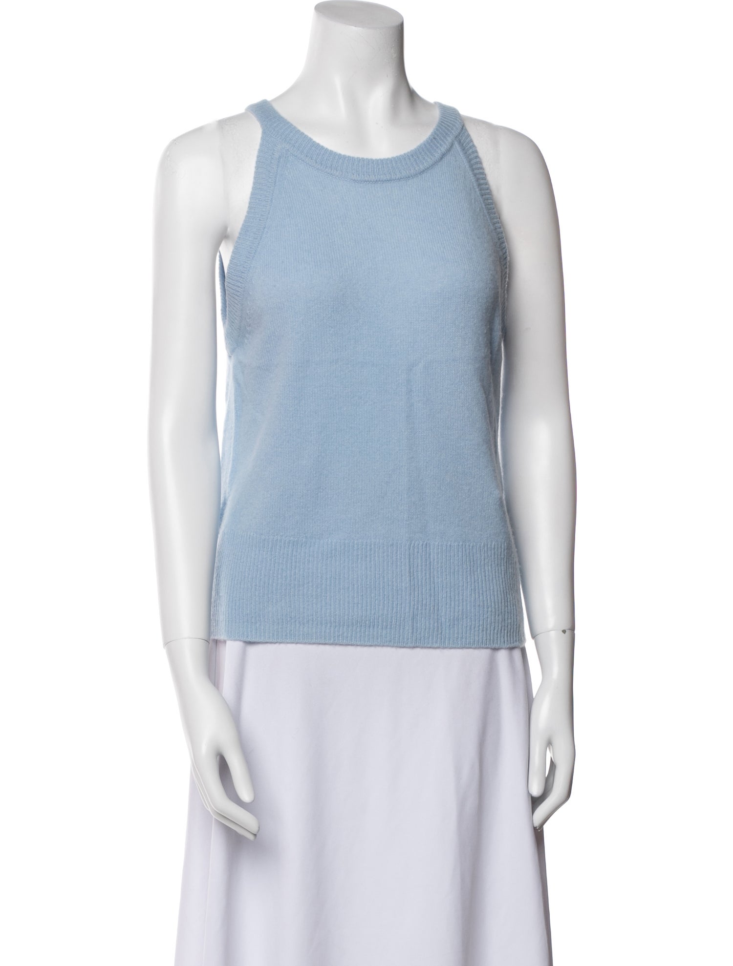 Veronica Beard Cashmere Scoop Neck Top