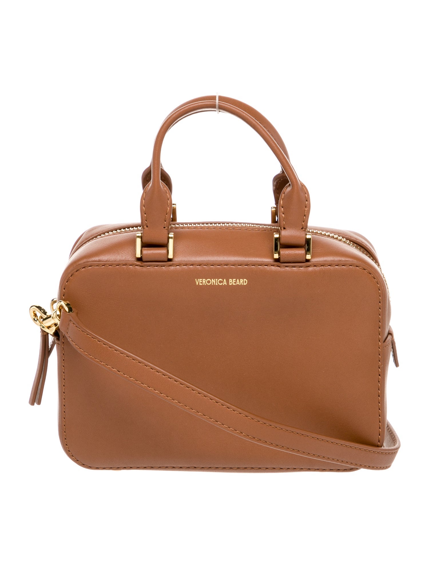 Veronica Beard Leather Top Handle Bag w/ Tags