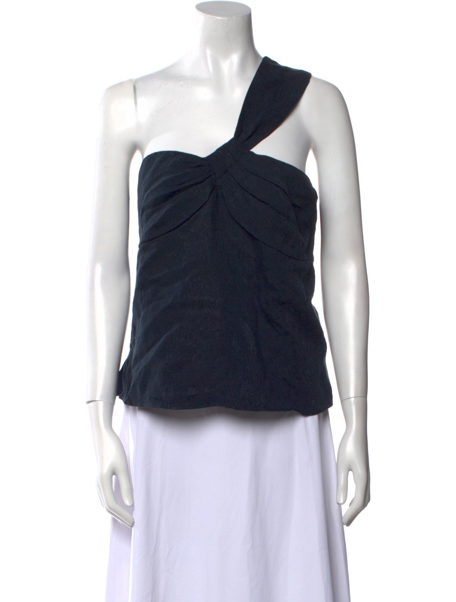 Veronica Beard One-Shoulder Sleeveless Top w/ Tags