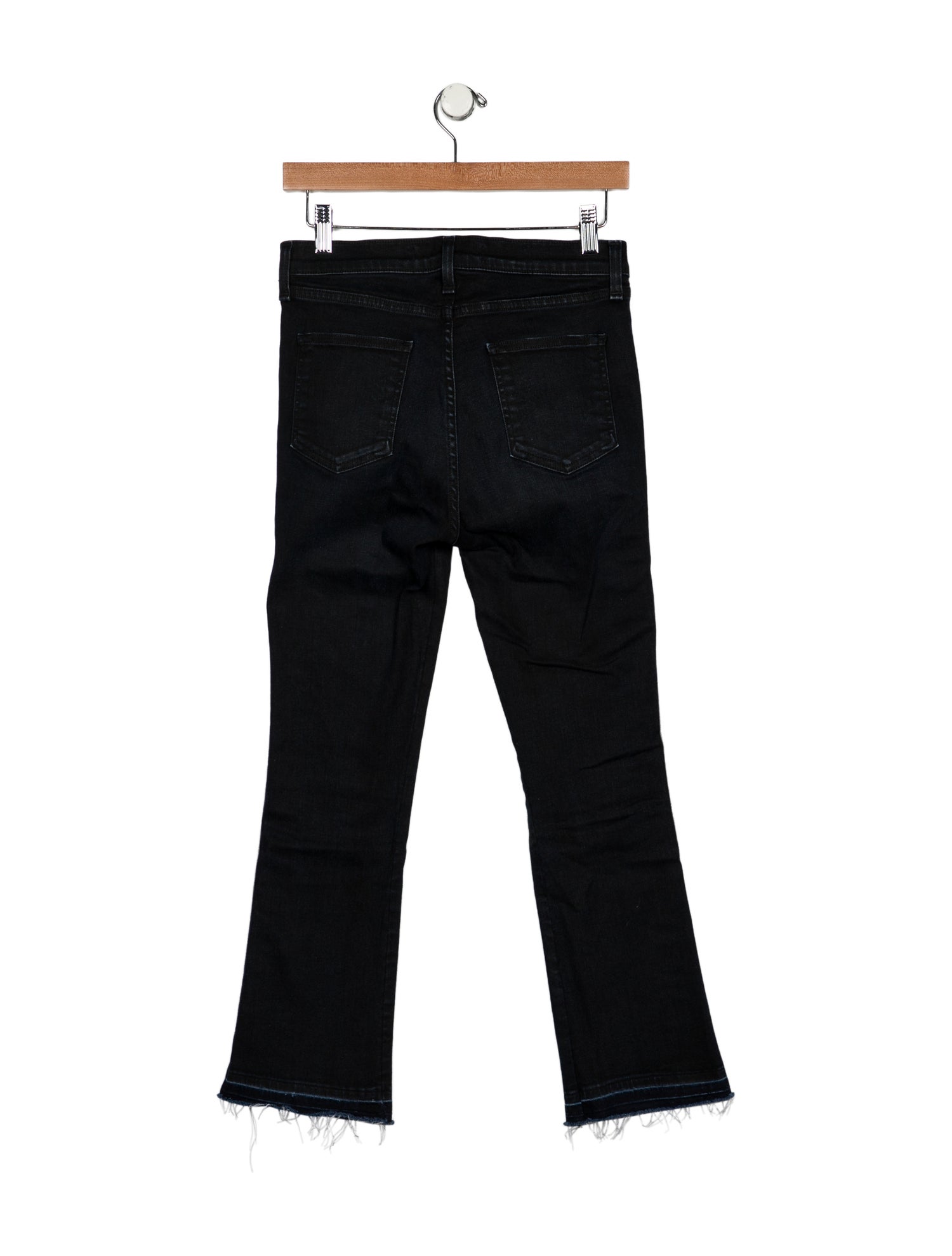 Veronica Beard Mid-Rise Straight Leg Jeans