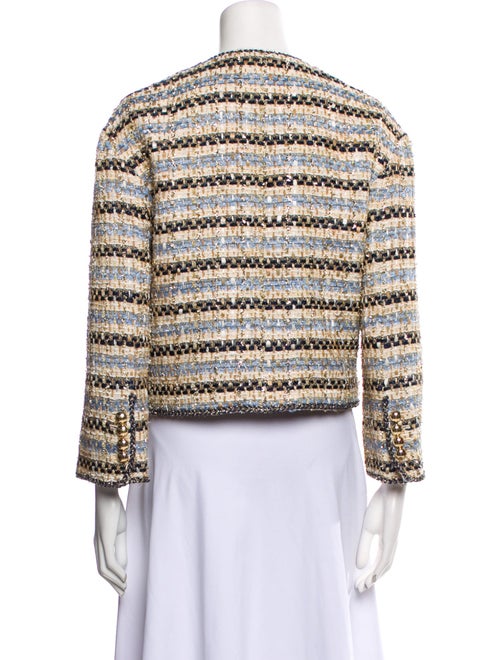 Veronica Beard Tweed Pattern Evening Jacket