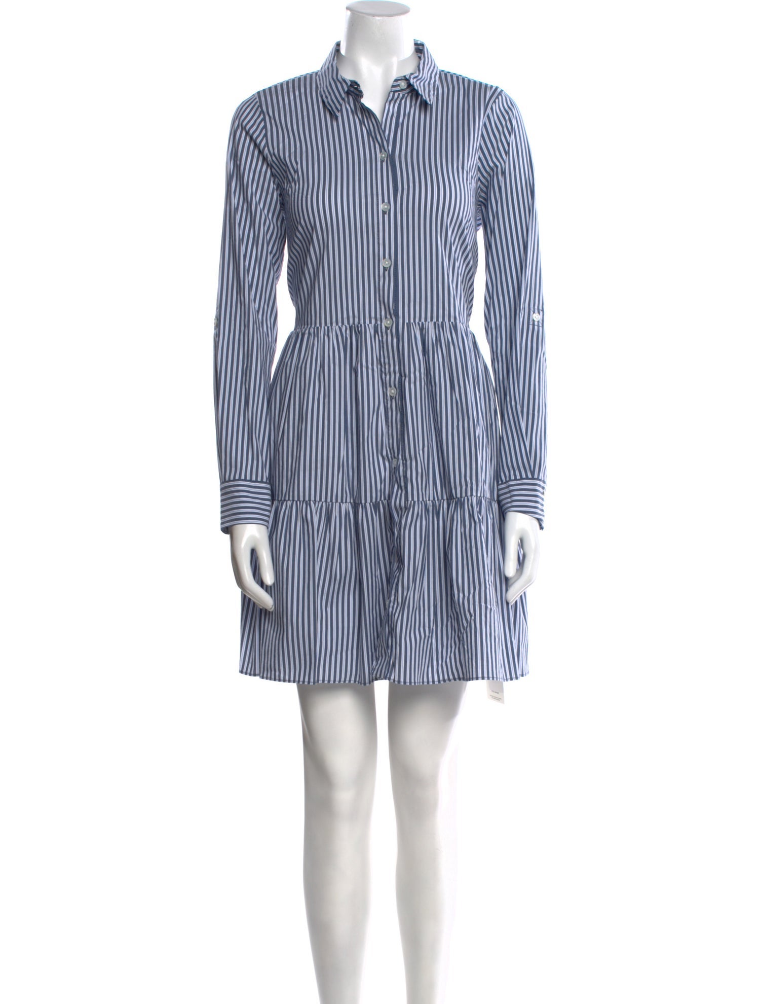 Veronica Beard Striped Mini Dress