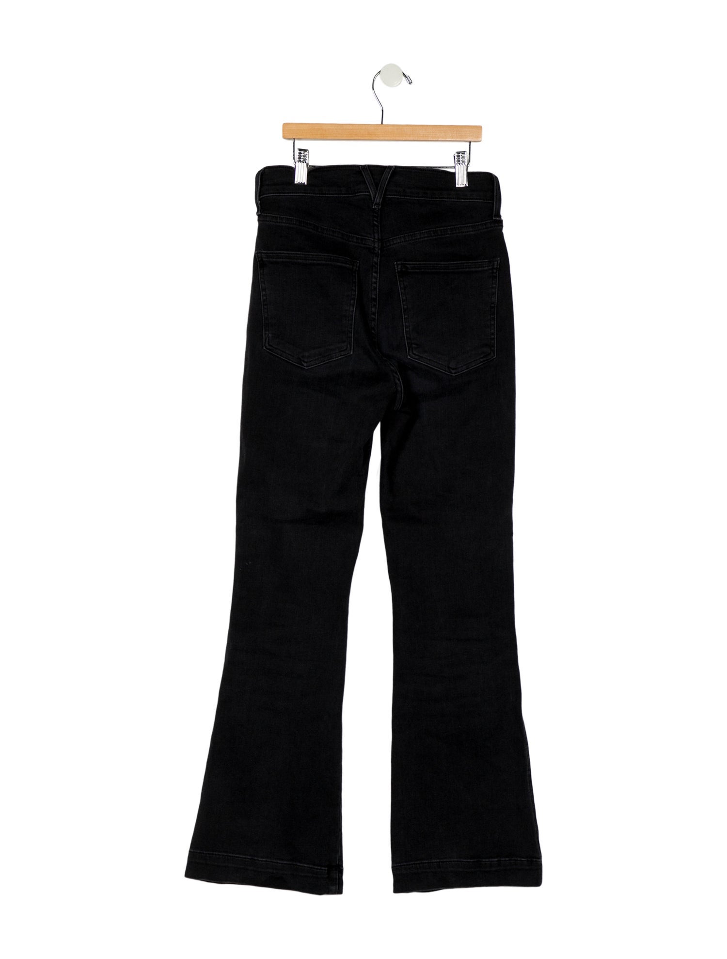 Veronica Beard High-Rise Straight Leg Jeans
