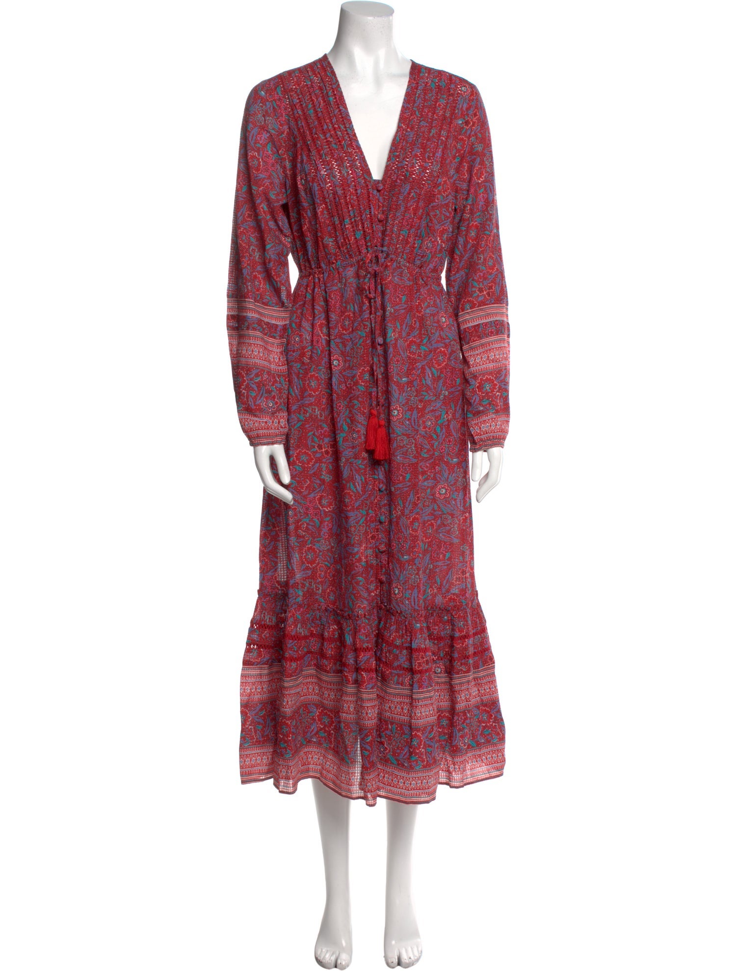 Veronica Beard Paisley Print Long Dress w/ Tags
