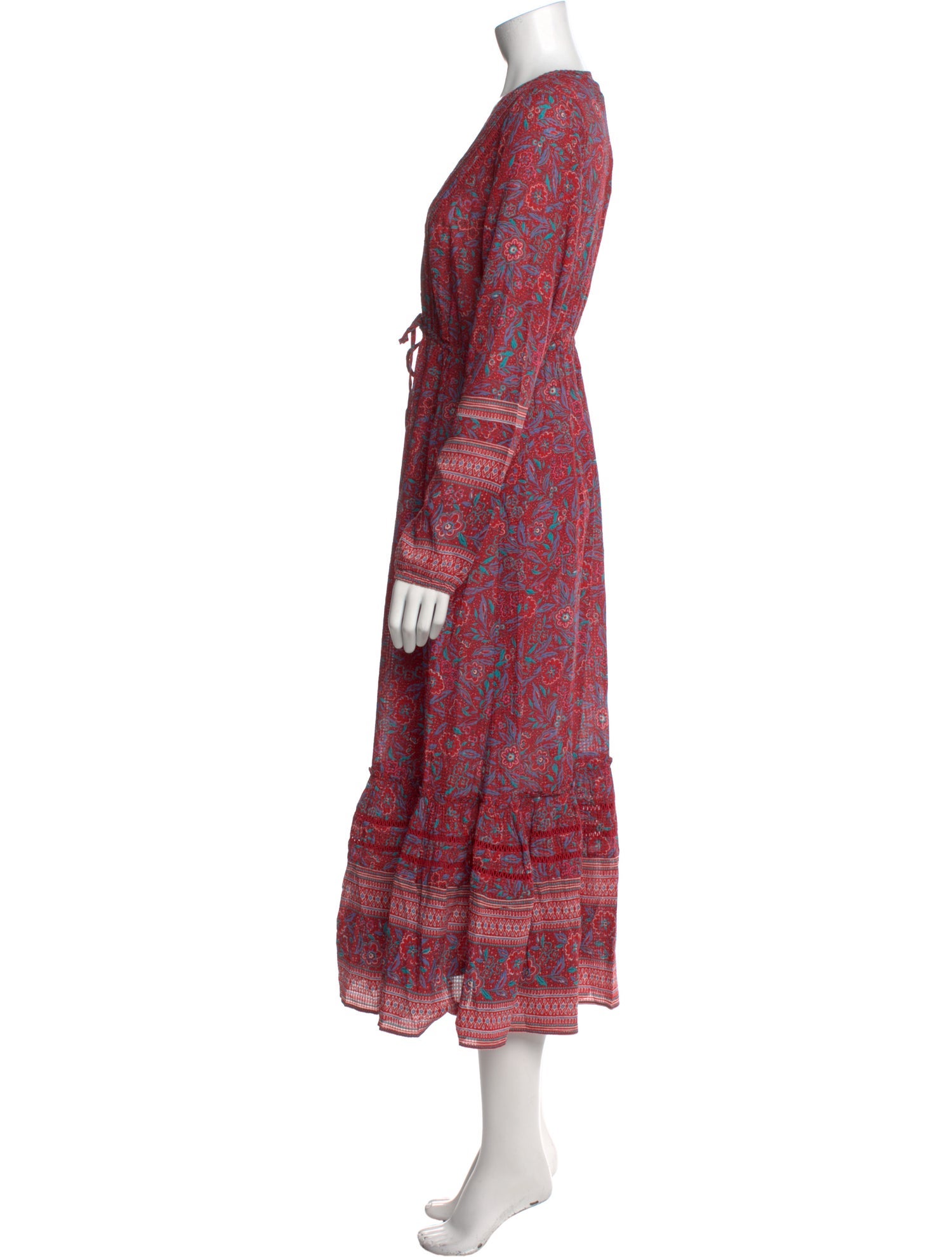 Veronica Beard Paisley Print Long Dress w/ Tags